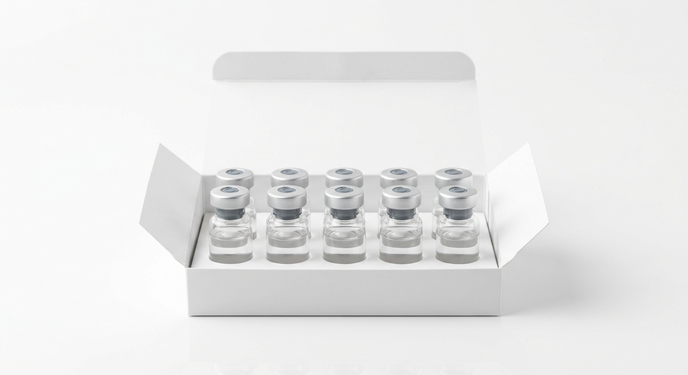 Lab2o bacteriostatic water 3 mL x 10 vials research vial